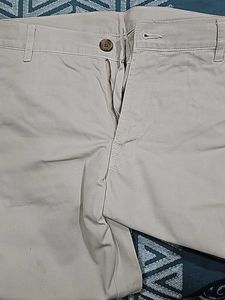Off White Formal/casual Pant