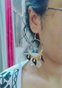Black Gold Earrings