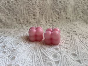 Rose Scented Pink Candles