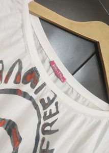 Off White Crop Top For 36 Bust