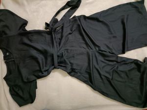 Beautiful Black Jumpsuit...With Ruffle Hands ..Perfect Fabric.. Comfortable And Stylish 😍✨
