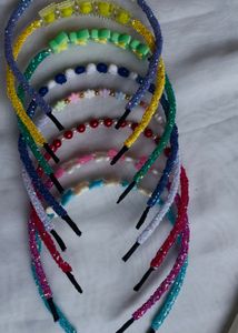 Sparkly &amp; Beaded Headband Bundle