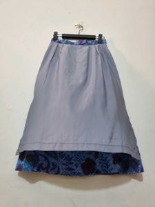 Floral Print Midi Skirt