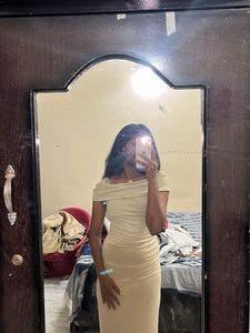 Elegant Beige Bodycon Dress