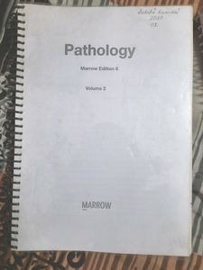 Marrow Edition 6 Pathology Notes Volume 1 And 2