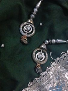 Elegant Green Embroidered Outfit