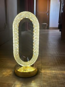 Modern Crystal Table Lamp