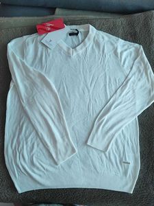 Van Heusen Off White Sweater