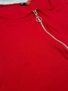 Red Stylish Top