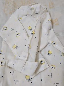 Cute Bear Print Shirt