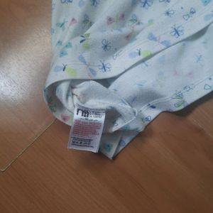 Butterfly Set of two mother care nighties for Kids