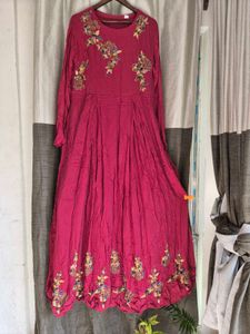 Flared Sleeve Gown