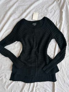 Bebe Black Knit Sweater