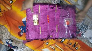 Elegant Purple Saree