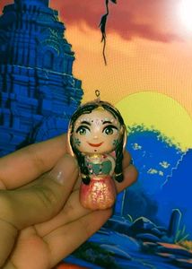 ✨ cutest Radha Rani Keychain/Figurine ✨