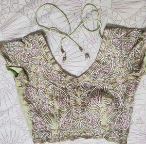 Heavy Embroidered Ethnic Blouse