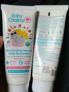 Baby Chakra Moisturizing Natural Sunscreen