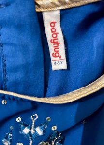 Babyhug Blue Anarkali Premium