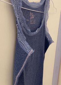 Lace Trim Tank Top