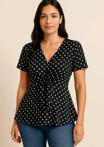 Polka Dots Top For Women's 😍😍