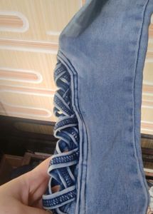 Distressed Denim Jeans