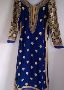 Buy This Royal Blue Ethnic Dress