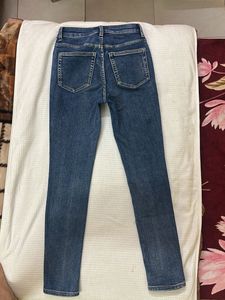 High- waist Skinny Denim Jeans
