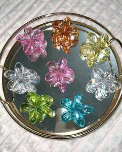 Flower Hair Clip Transparent