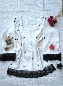 Corset Back Festive Kurti🖤
