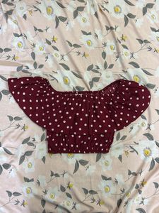 Polka Dots Crop top