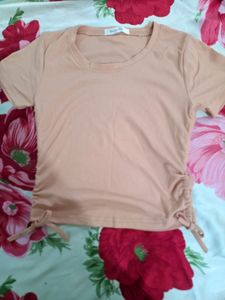 Pink Nude Crop Top 💕