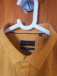 ❗️Price Drop❗️KNIGHTHOOD mustard Formal Shirt(Men)