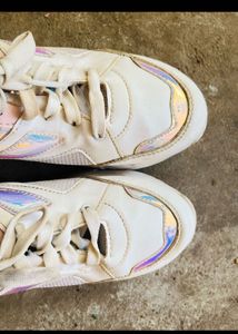 TRIKSY White Chunky Sneakers