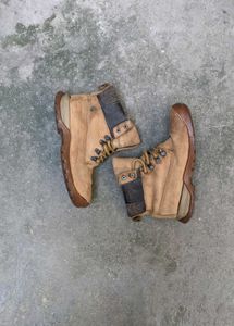 Tan Leather Hiking Boots