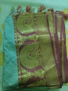 Ethnic Gold Zari Banarasi Saree