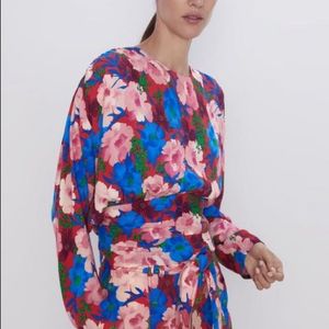 Zara Floral Top