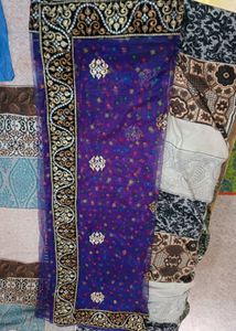 Fancy Attractive Net Light Weight Saare