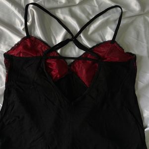 Scarlet Lace Top