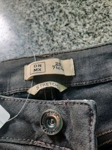 DNMX GREY ANKLE LENGHT JEANS