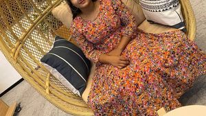 Floral Print Midi Dress