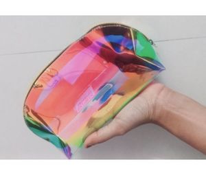 Iridescent Cosmetic Bag