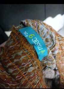 Elegant Brown Printed Kurta Set