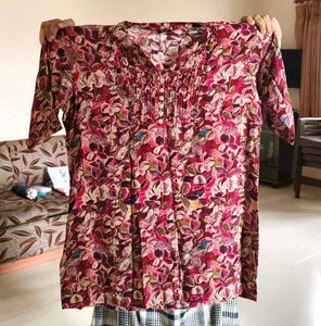 Floral Print Tunic (Short Kurti)