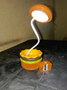 Burger Lamp With A Nice Sharpner (Kids Toys)
