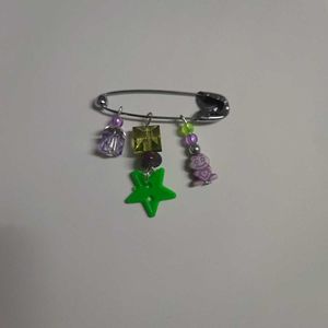 Bag Pin Charms, Combo Of 2 🪻🍀
