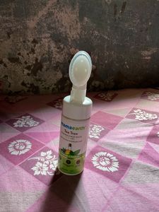Empty Mamaearth Foaming Face Wash Bottle