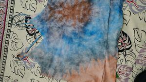 SASSAFRAS Tie-Dye Spaghetti Strap Top