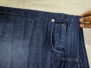 Dark Blue Denim Jeans