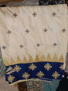 Heavy Embroidery Work Saare