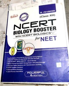 S. ANSARI BIOLOGY BOOSTER CLASS 12